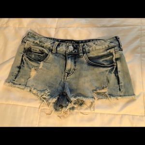 Express jean shorts